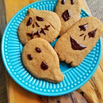 Cookies de Halloween sem glúten e lactose