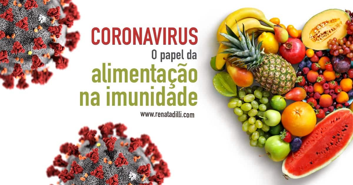  Coronavírus e alimentação